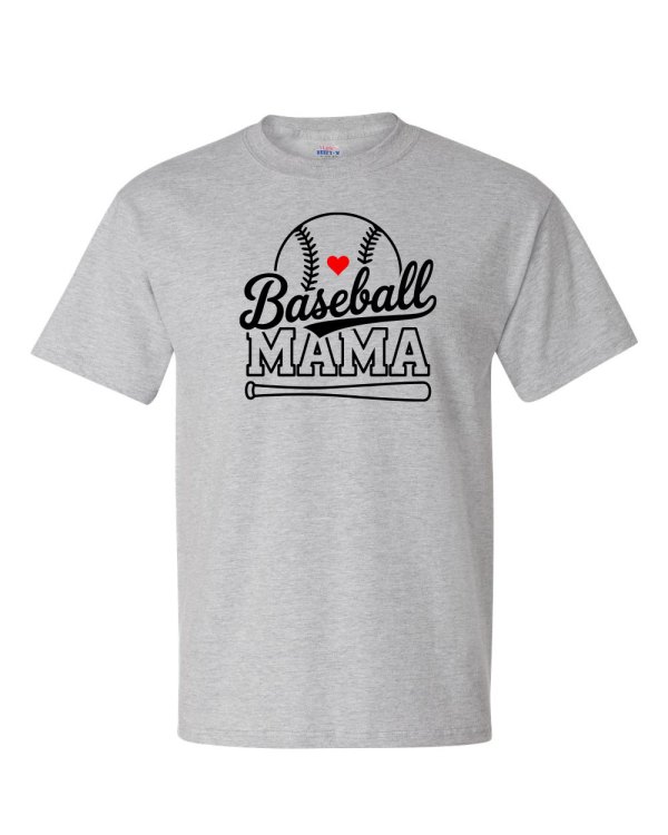lightsteel_Baseball_2 Baseball Preprinted T-shirts